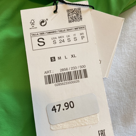 Zara open back swimsuit - Picture 5 of 6